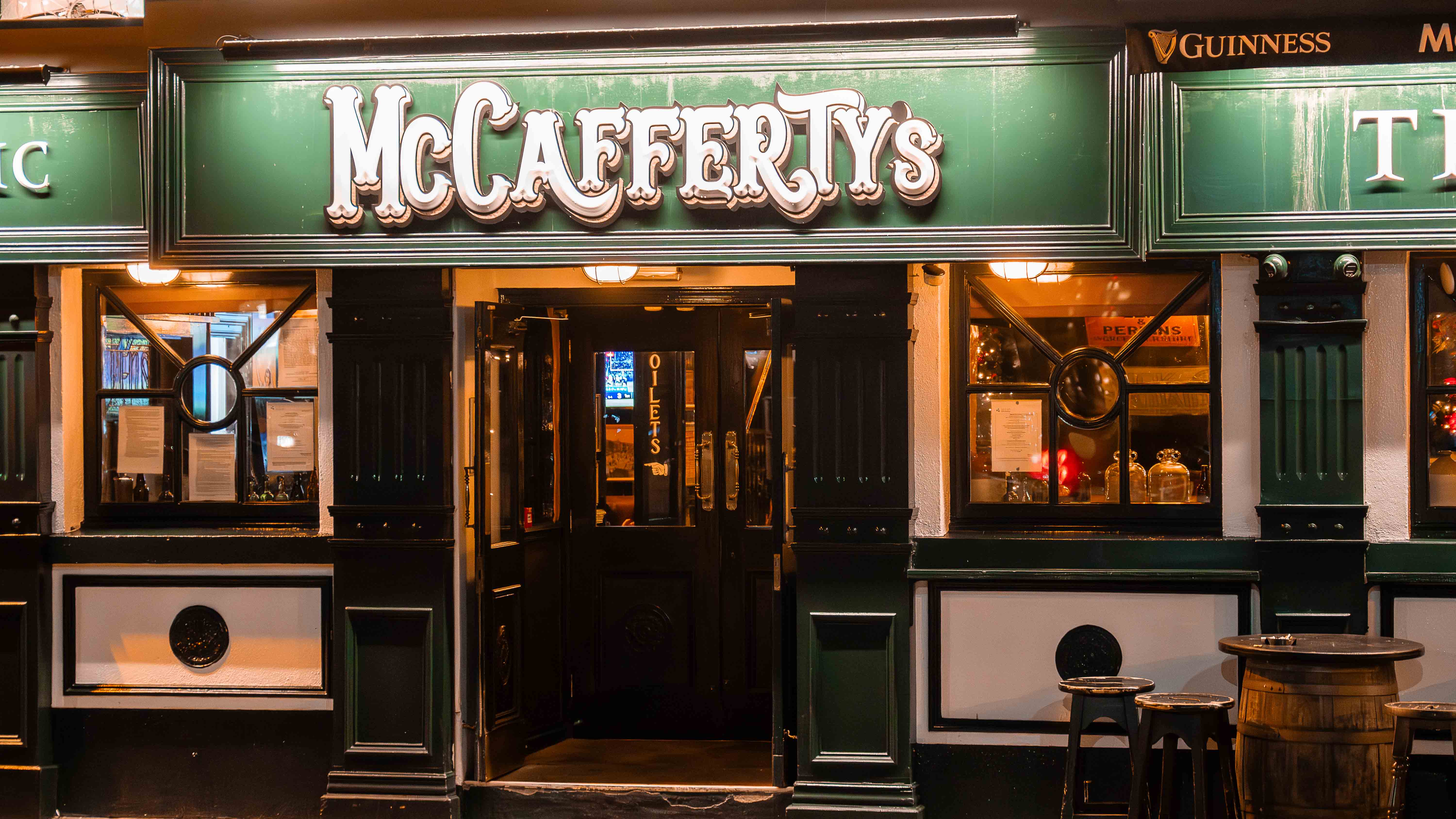 McCafferty's Bars Project